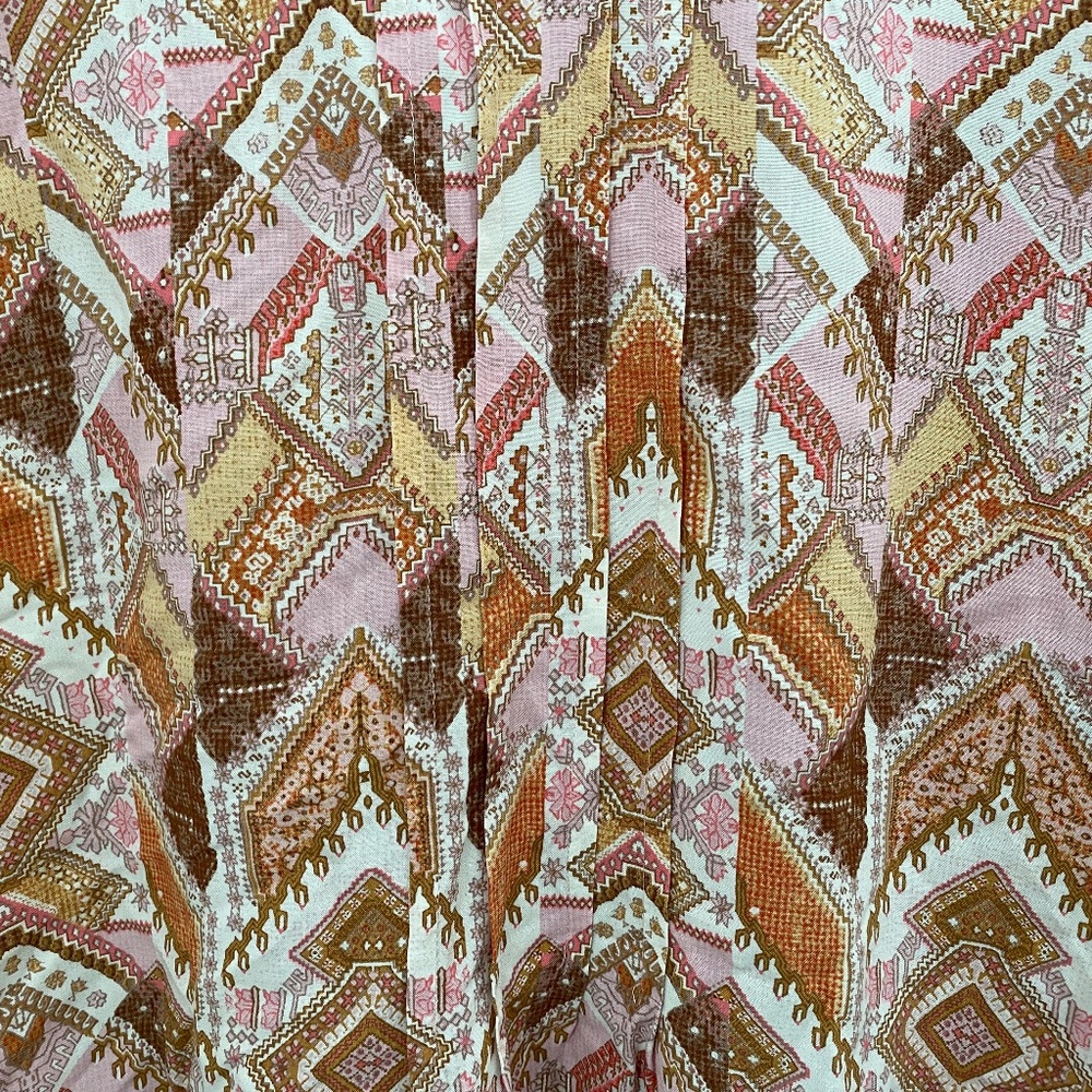 J. Jill Patchwork Blouse Shirt Sz. XL - Picture 4 of 4